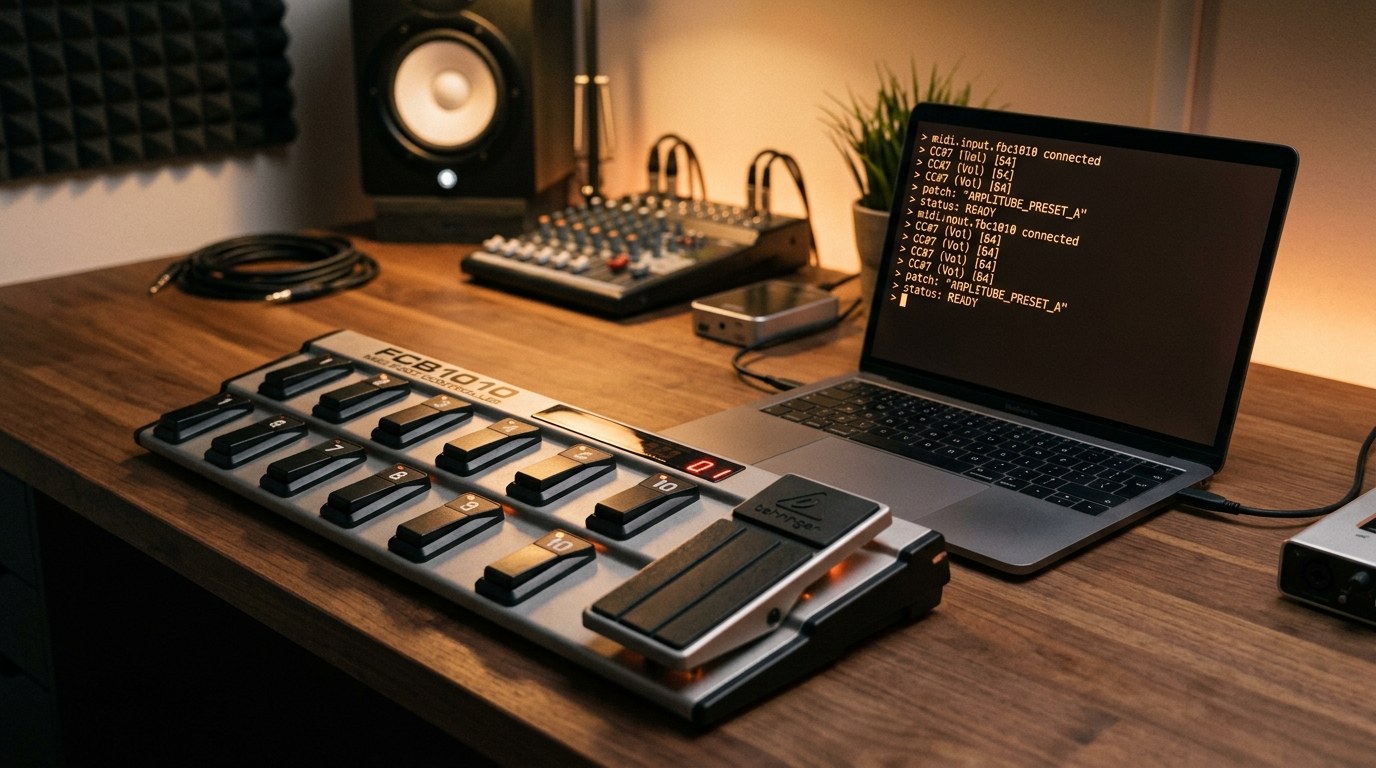 Enhance Your macOS Workflow with fcbnerd and the Behringer FCB1010