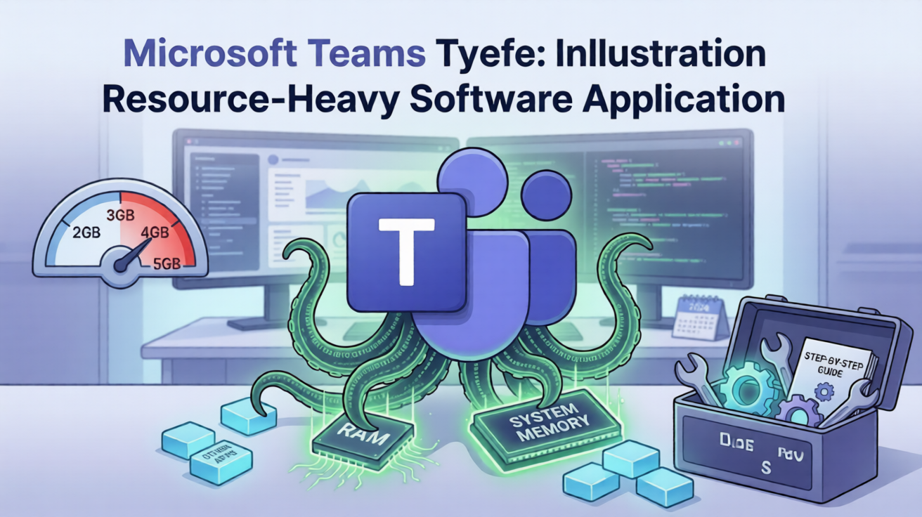 Why the "New" Microsoft Teams Eats 3 to 5 GB of RAM in 2026, and the Step-by-Step Way to Tame It