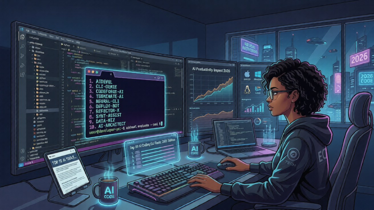 Top 10 AI Coding CLI Tools in 2026: A Complete Developer's Guide